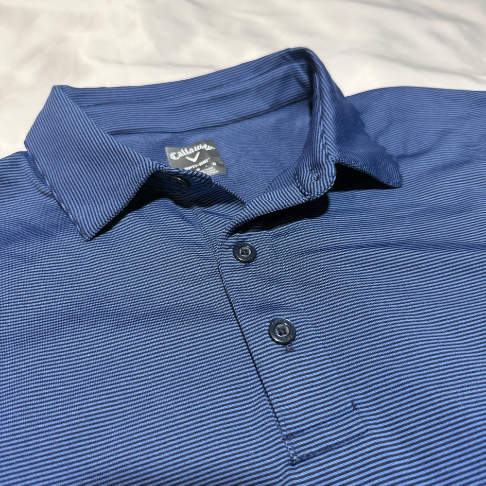 Callaway Opti-Dri Blue Golf Polo – Men’s 
Large